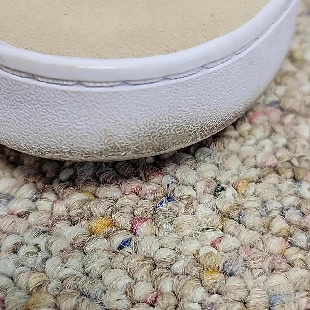Vionic Beige Perforated Kani Slip-On Loafers Sz 6.5 Removable Insoles